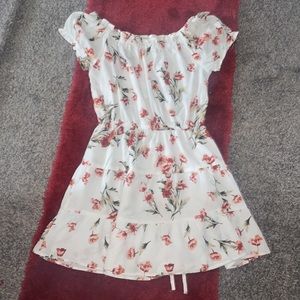 Red and pink rose sundress